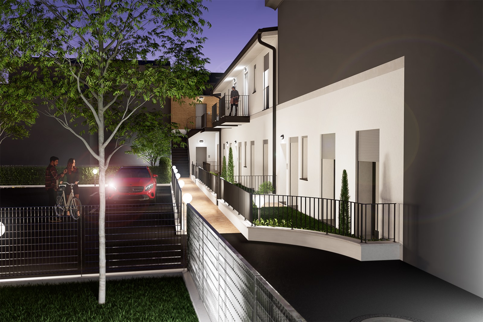 Vendita nuovo appartamento con scoperto e posto auto Pesaro - Zona Villa Fastiggi (CA06.6)